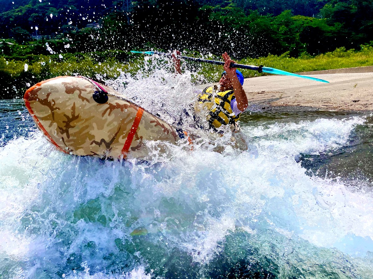 Gunma canoe and packraft tour