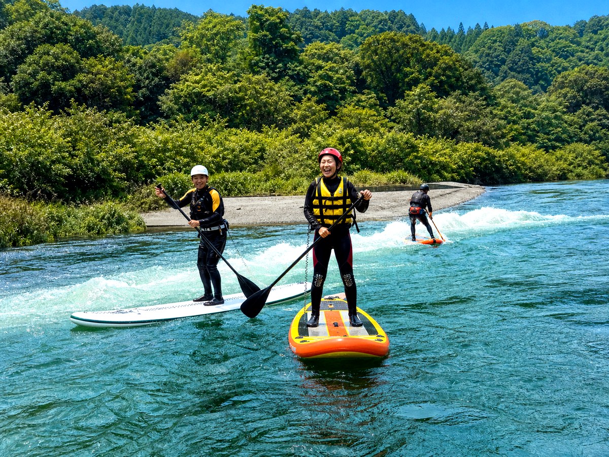 SUP tour in Gunma