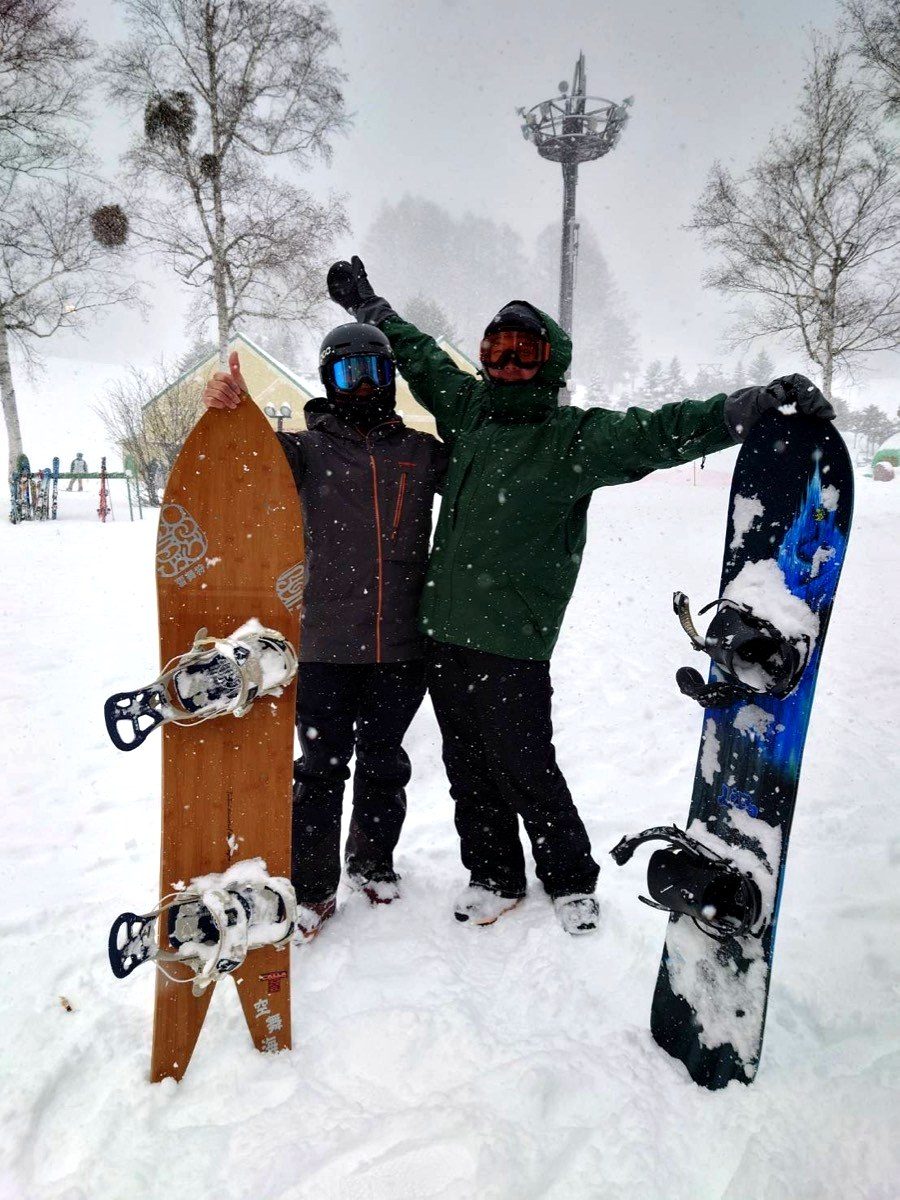 Private snowboard lesson